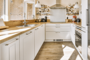 Stylish cabinets for home remodels.